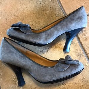 Brown Suede “Sofft” brand Pumps